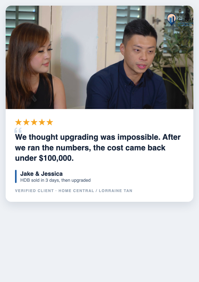 Home Central client testimonial 1